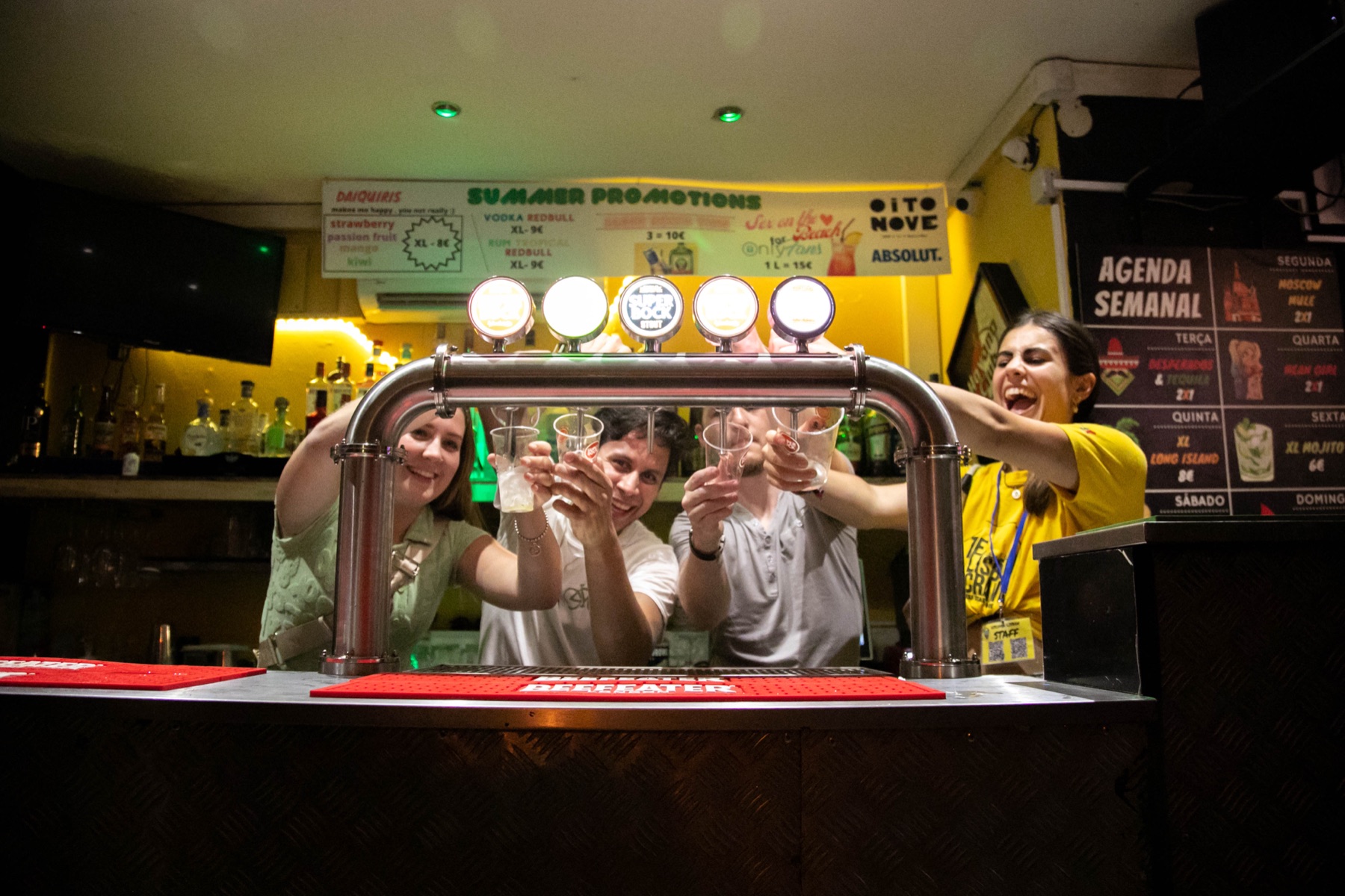 Premium Lisbon Pub Crawl experience